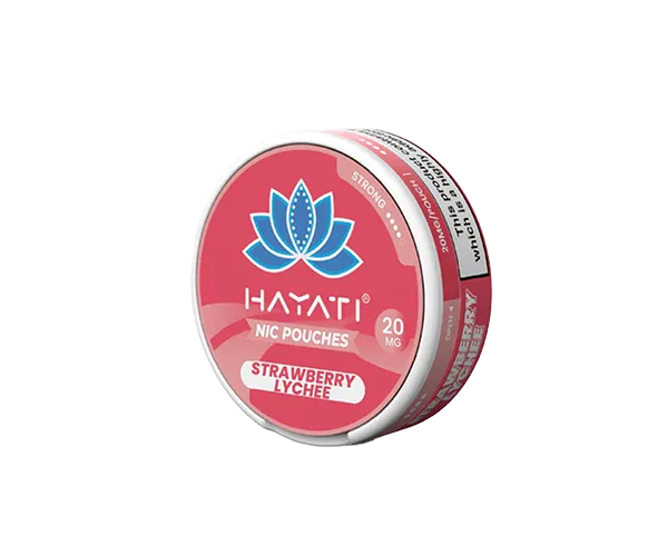 Hayati Strawberry Lychee Nicotine Pouches – view 1 of 2