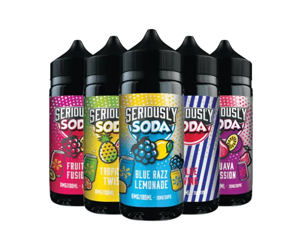 Seriously Soda 100ml Shortfill E-Liquid by Doozy Vape Co