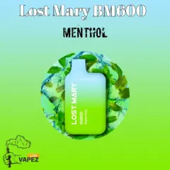 Menthol Lost Mary BM600 Disposable Vape 2% Nicotine – view 1 of 1