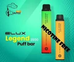 Elux Legend 3500 Puff bar 0% NO NICOTINE – view 1 of 1