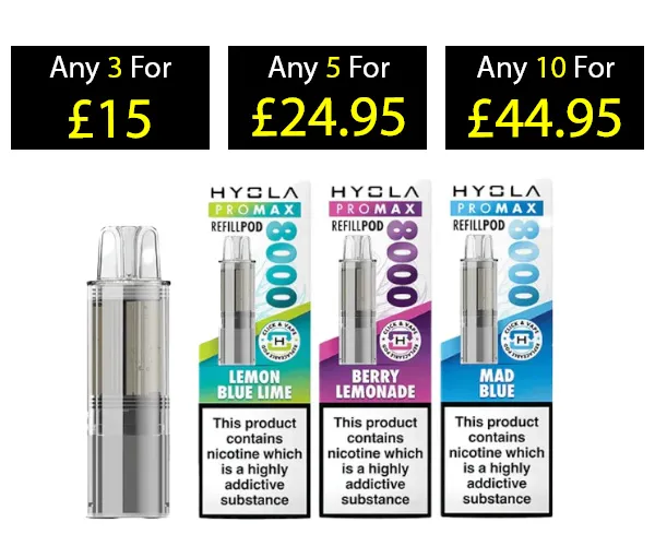 Hyola Pro Max 8000 Prefilled Pod (Refill)