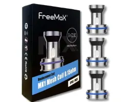FreeMax MX1 Mesh Coil 0.15 Ohm Pack of 3 2