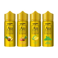 0mg AU Gold By Kingston 100ml Shortfill E-liquid (70VG/30PG) 14