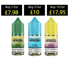 Elux Firerose Nic Salts 20mg
