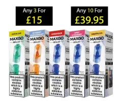 Relx Maxgo Refill Pods | Only £5.99 | Any 3 for £15
