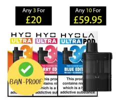 Hyola Ultra 30K Prefilled PODS | From £5.99