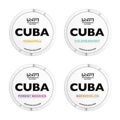 16mg CUBA White Nicotine Pouches - 25 Pouches 9