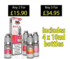 IVG Salts 4 In 1 20mg (4x10ml Bottles)