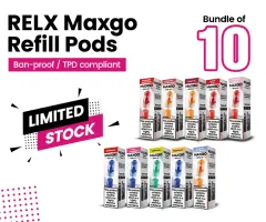 Relx Maxgo Refill Pods (PACK OF 10) | From £1.99