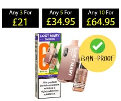Lost Mary BM6000 2% Disposable Vape Kit TPD